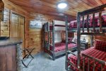 Twin Sized Beds in the Bunk House